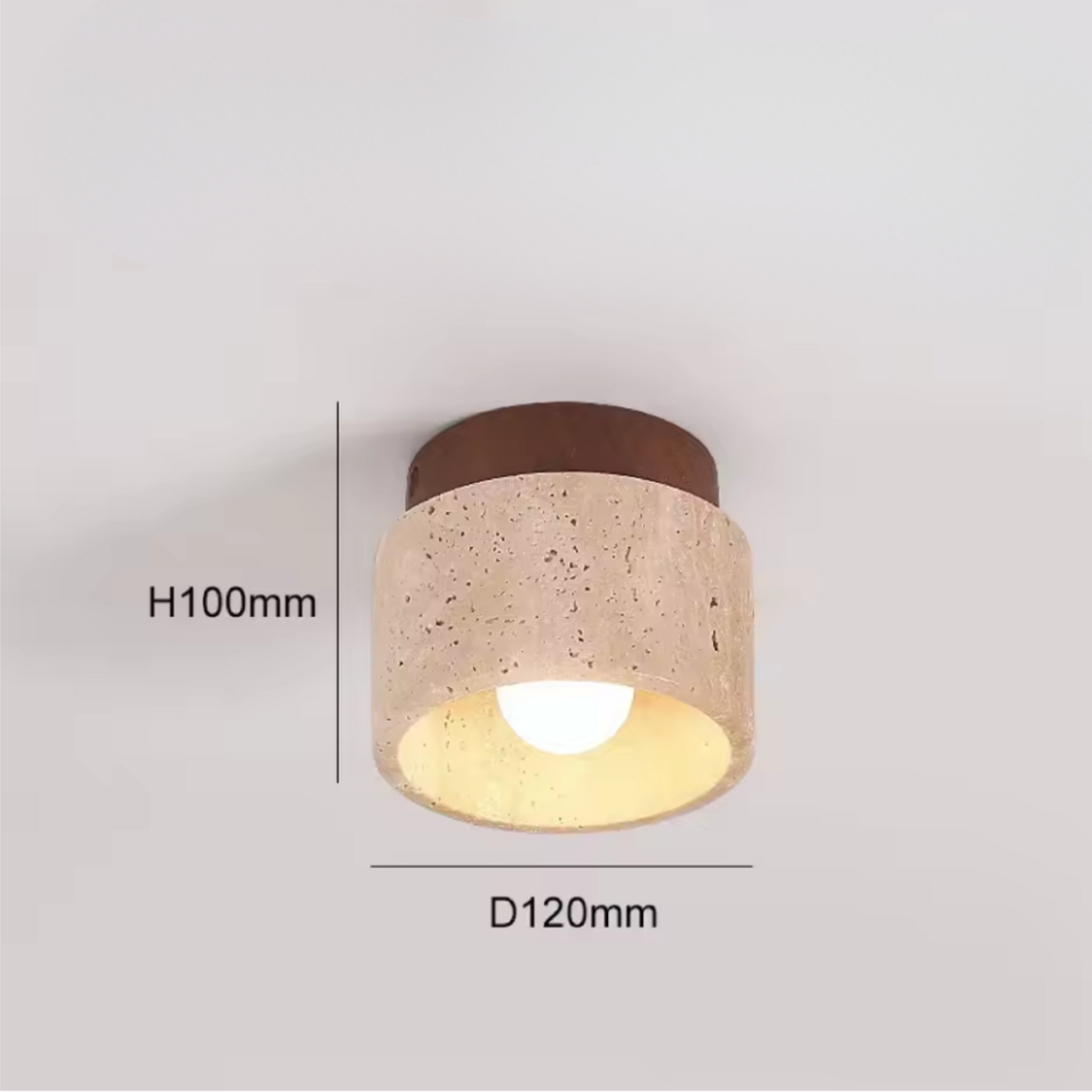 Lueur d’Orme - Plafondlamp