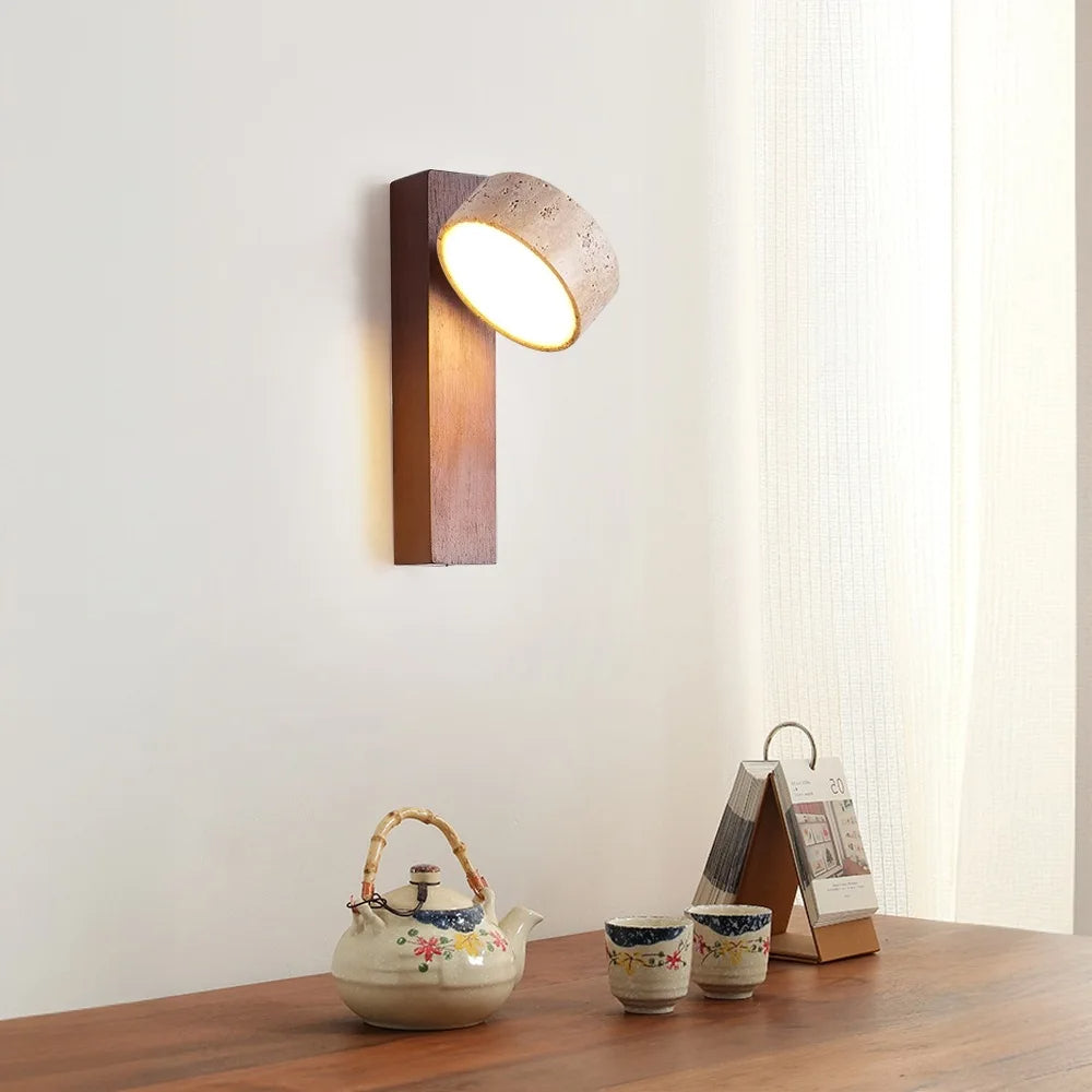 Terra Travertin - Wandlamp